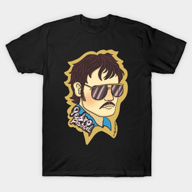 Pedro Pascal Fanart T-Shirt by AndySaljim